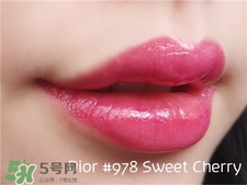 dior迪奥瘾诱超模唇膏2017夏季新色_试色